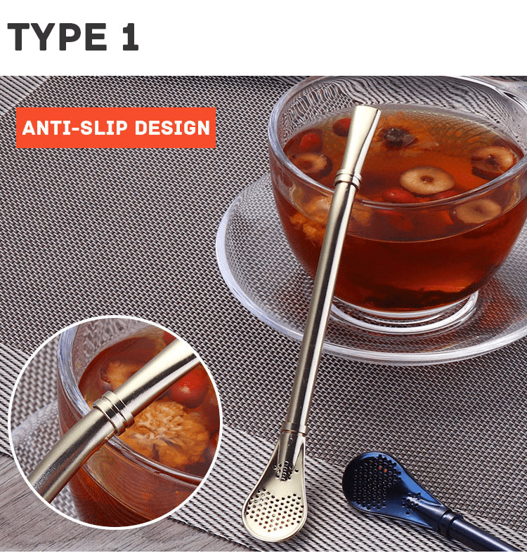 Wholesale Metal Spoon Straws Factory & Reusable Spoon Straws Bulk