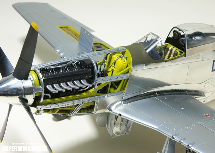 P-51D Mustang - Sukērumoderā