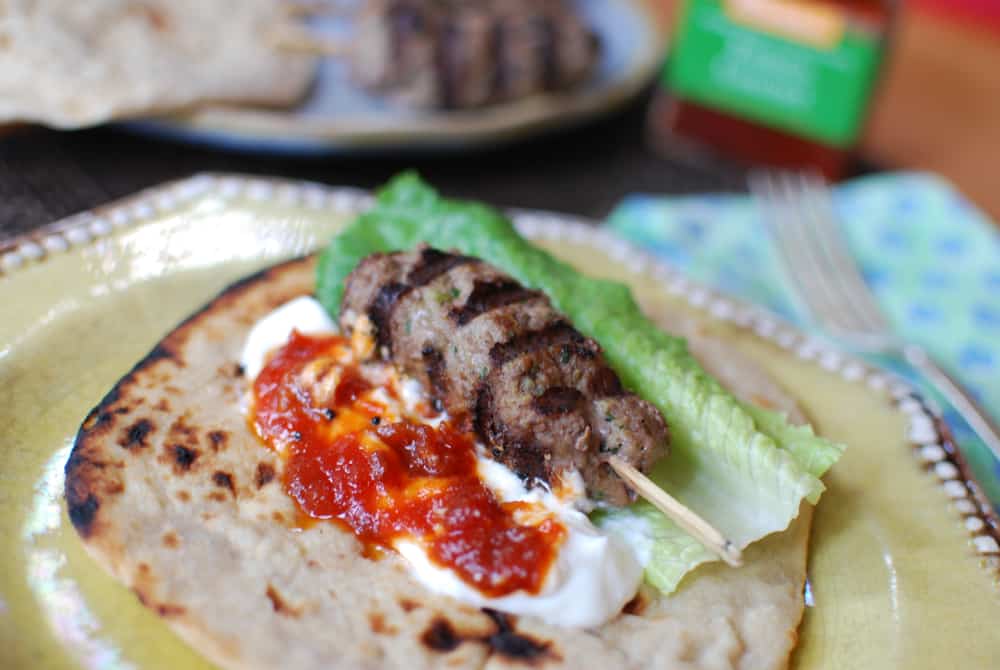 Grilled Lamb Burgers with Tomato Chutney Yogurt Sukhi's