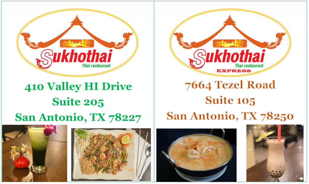 thai restaurants san antonio texas Sharri Colwell