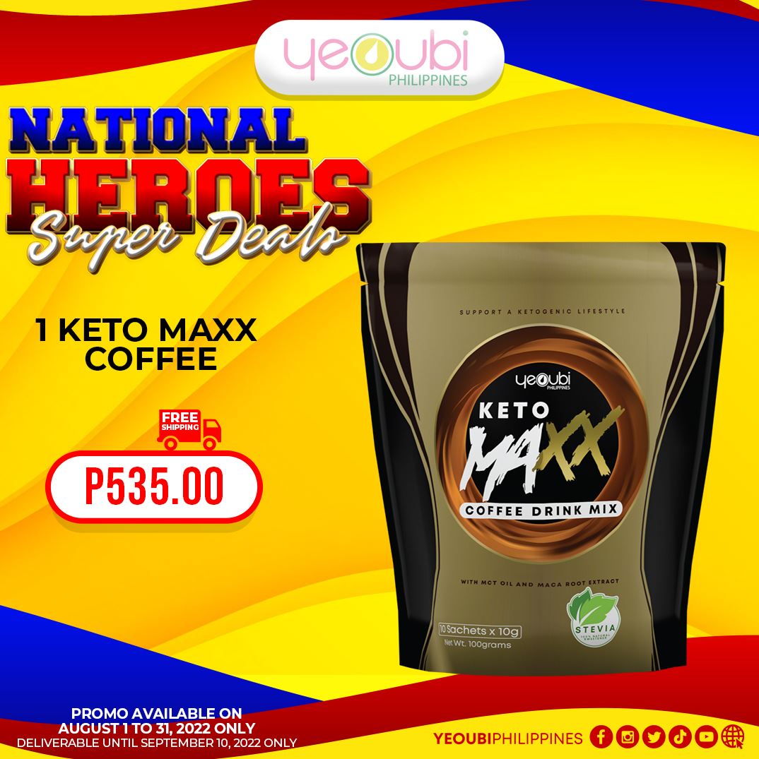 KETO MAXX COFFEE PROMO