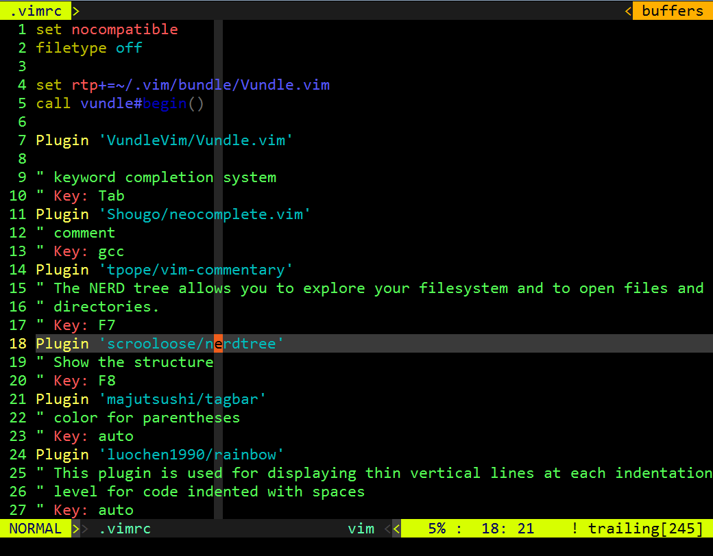 256color config for vim in putty Don't Worry, Be Happy