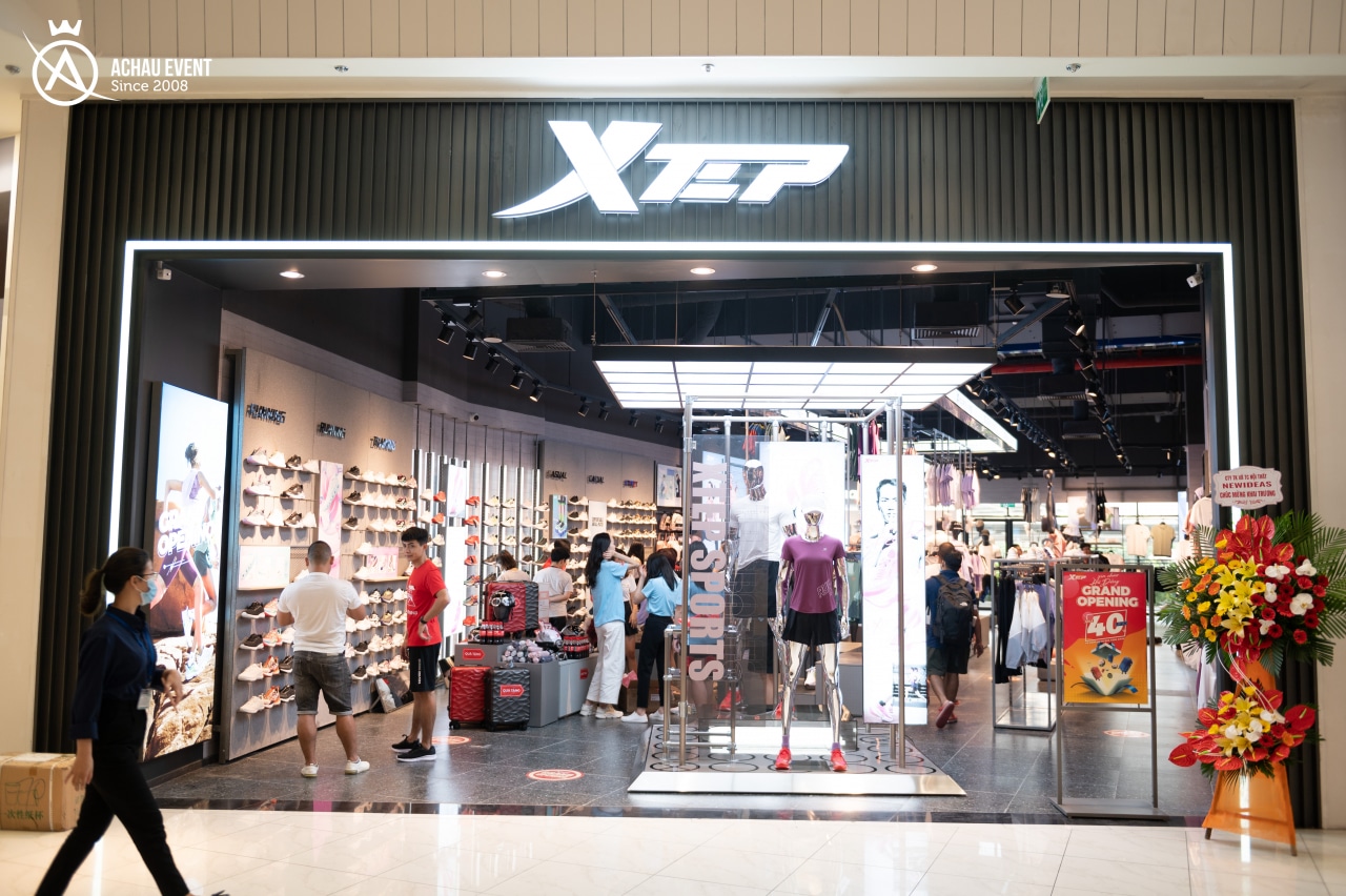 Khai trương showroom thời trang XTEP tại Aeon Mall Hà Đông Á Châu Event