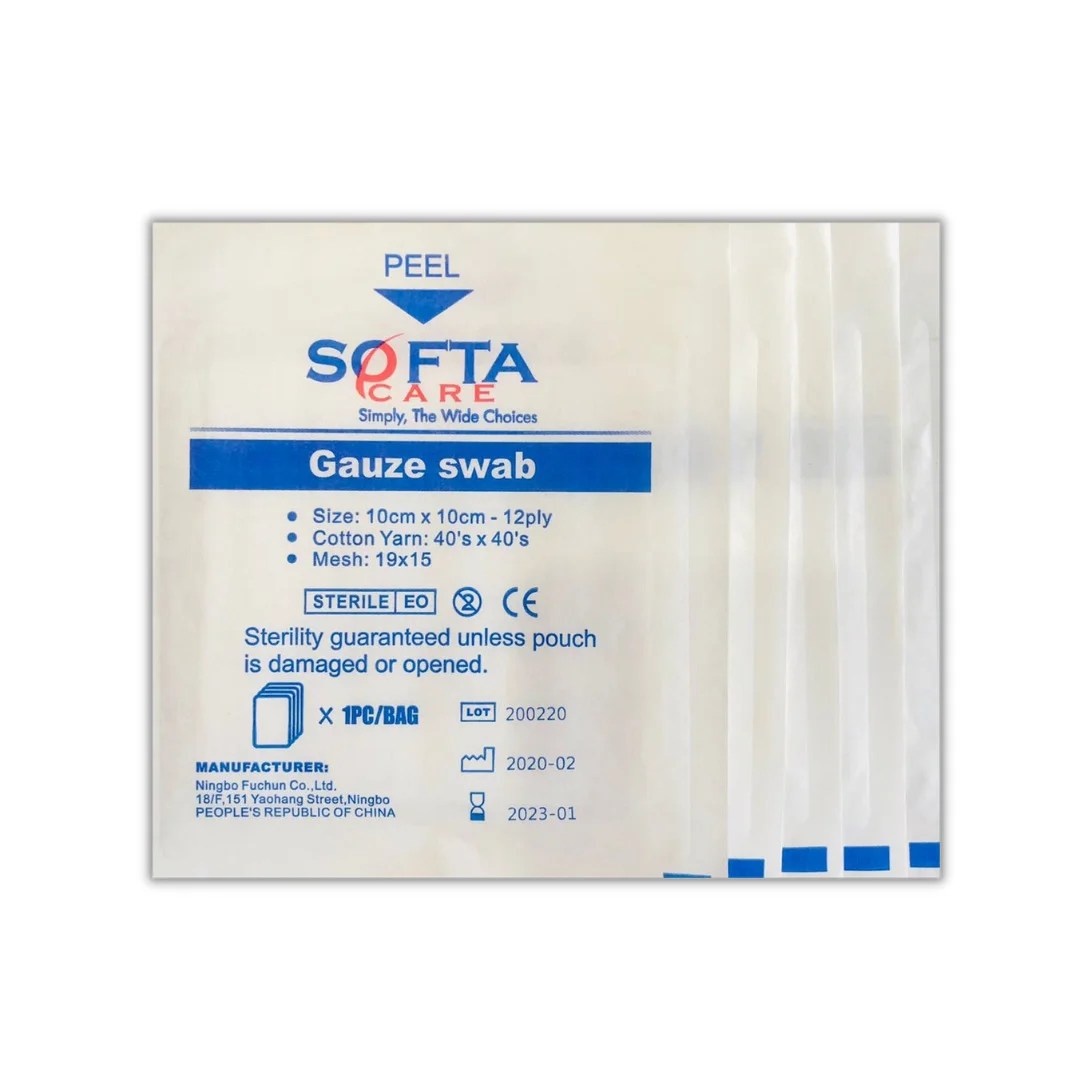 SOFTA CARE STERILIZED GAUZE Sukitha Pharmacy & Clinic (Pvt) Ltd