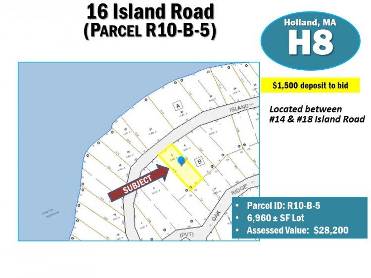 Auction 16 ISLAND ROAD (R10B5), HOLLAND, MA Sullivan & Sullivan