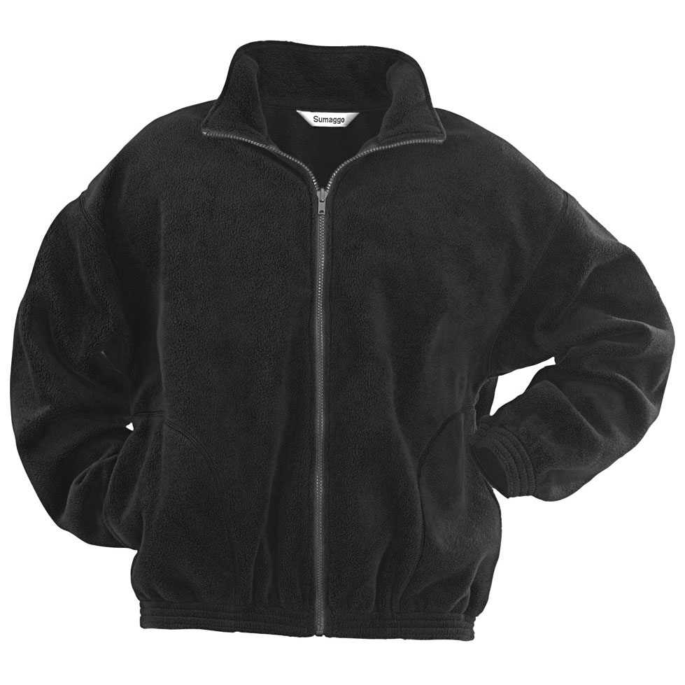 Polyester Fleece Front Zip Jacket Sumaggo
