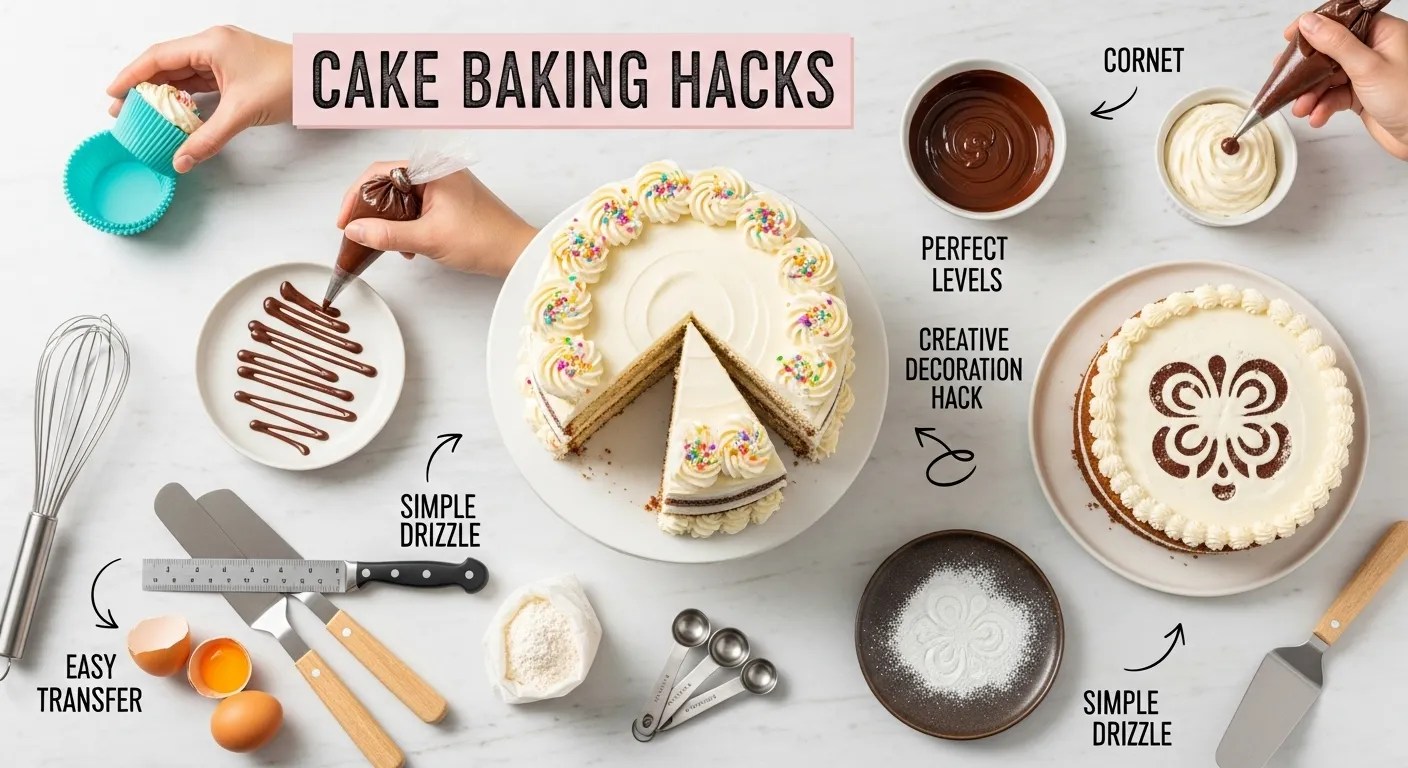 Cake Baking Hacks Easy Tips for Fluffy, Moist & Perfect Cakes