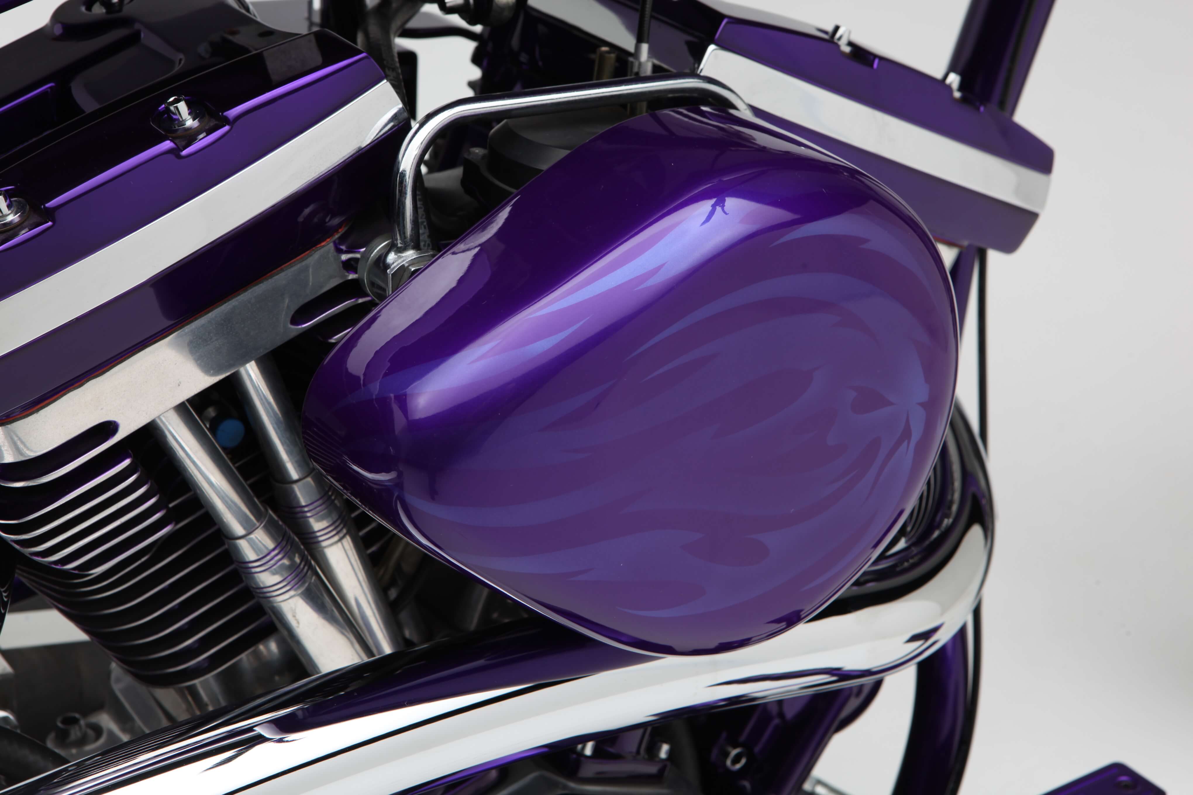 Powder Coating Harley Davidson® Evolution® Motors Sumax