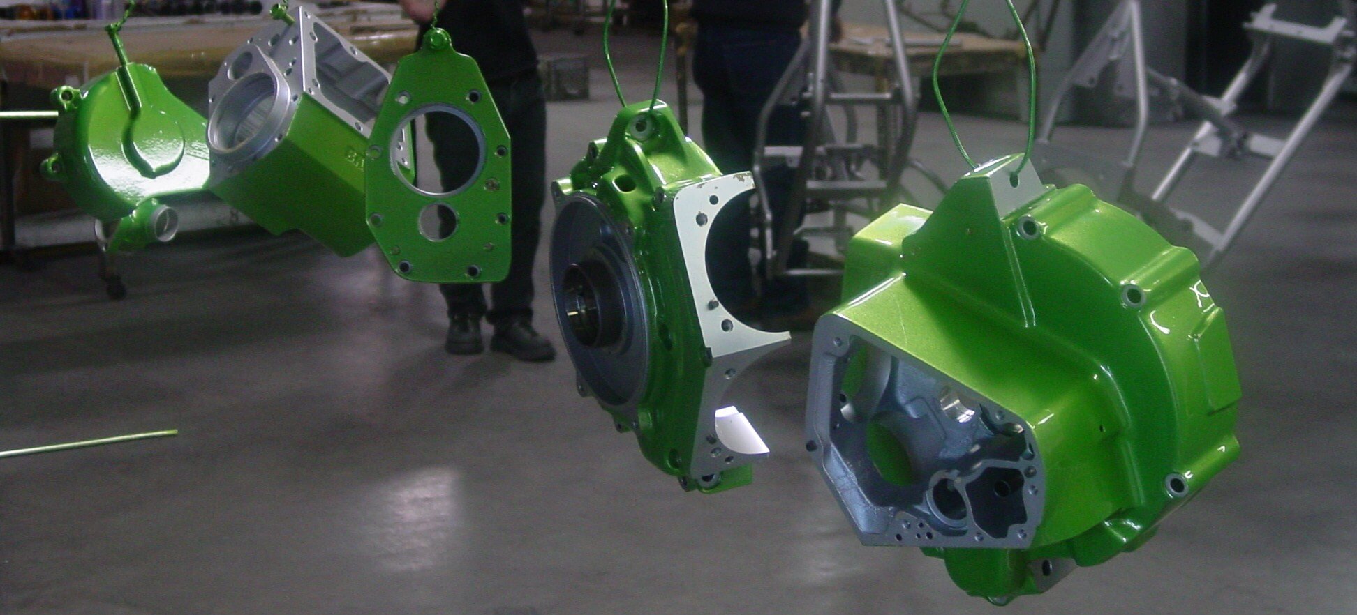 Powder Coating Harley Davidson® Evolution® Motors Sumax