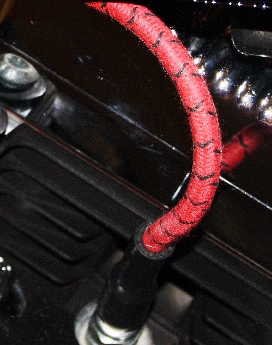 Vintage Style Universal Braided Cloth Spark Plug Wires (Kit) for all