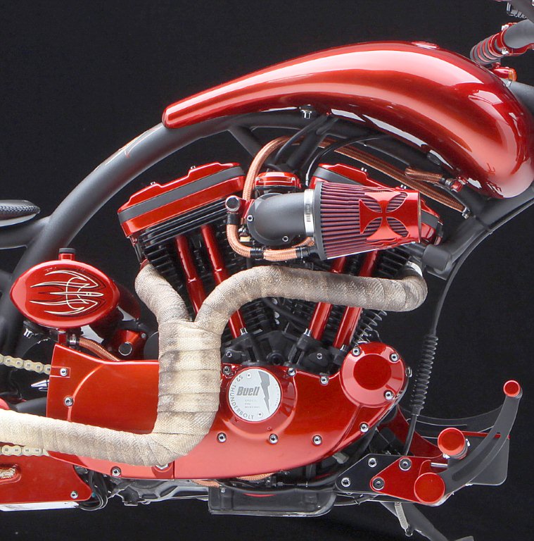 Powder Coating Sportster® Motors Sumax