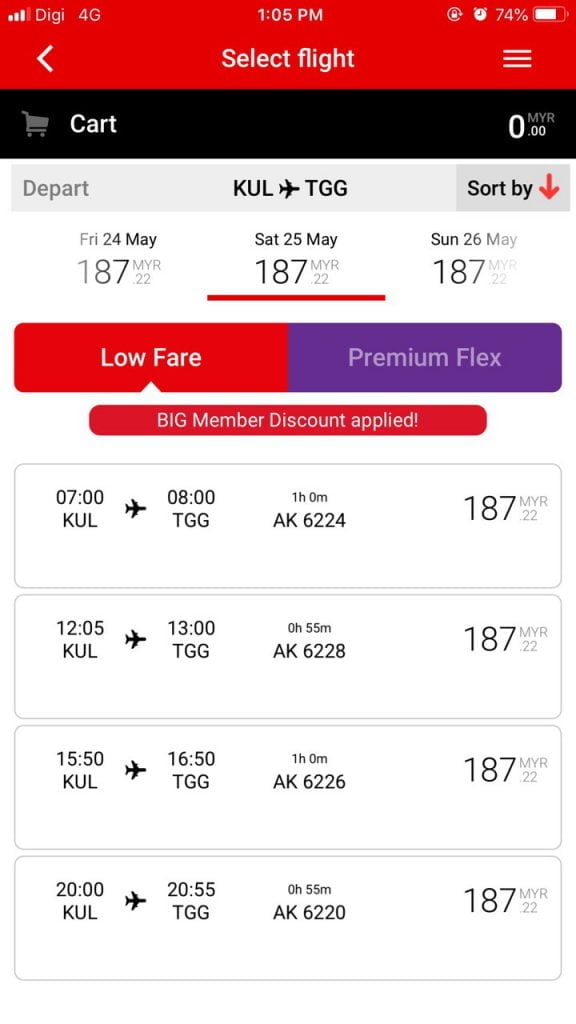 Panduan Harga Tiket Penerbangan Raya dan Gawai Keamatan 2019