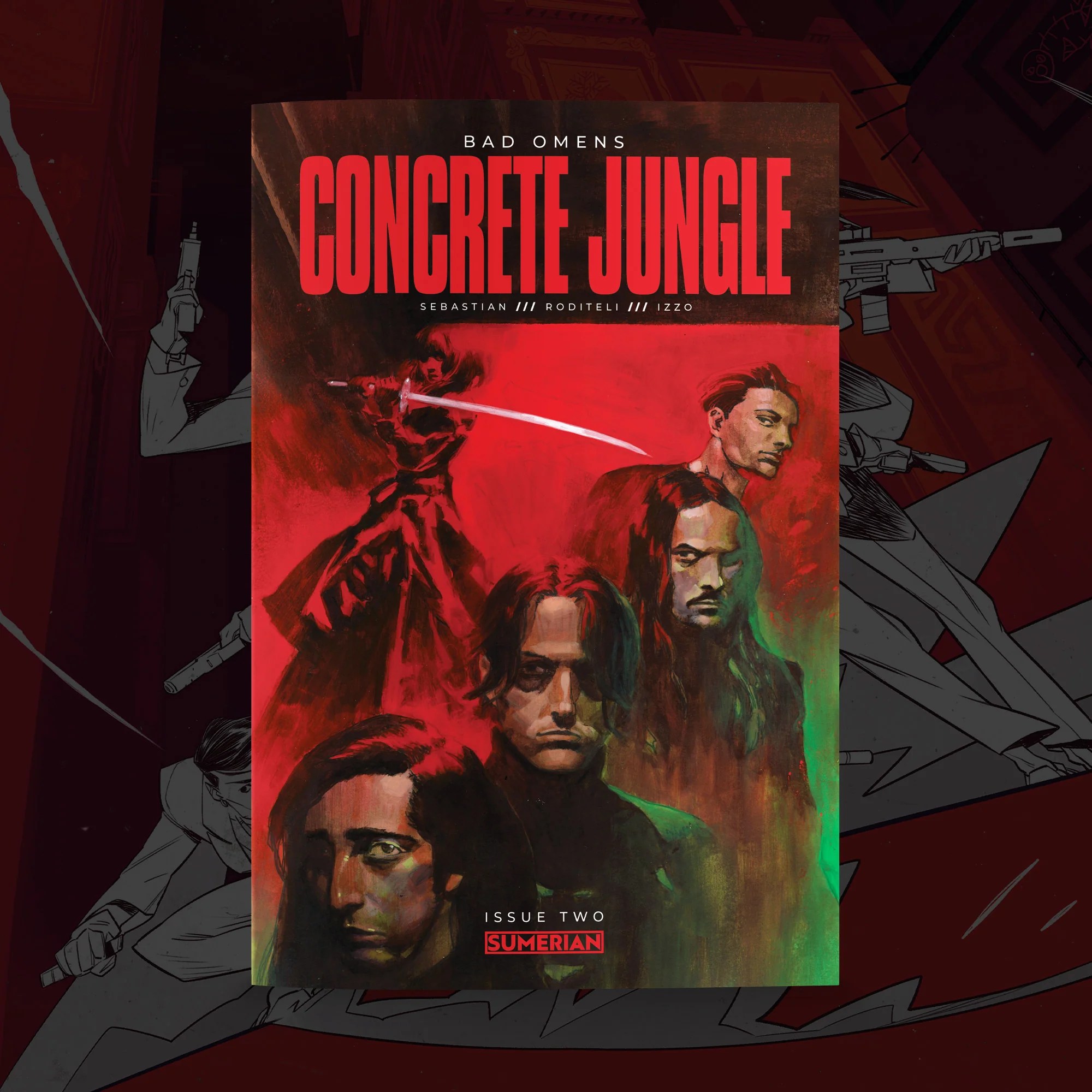 Bad Omens Concrete Jungle 2 Sumerian Comics