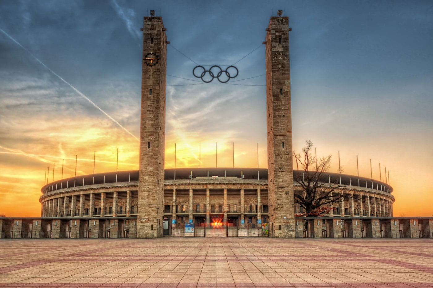 Eternal Flame Olympic Stadium Berlin Sumfinity Photography by Nico