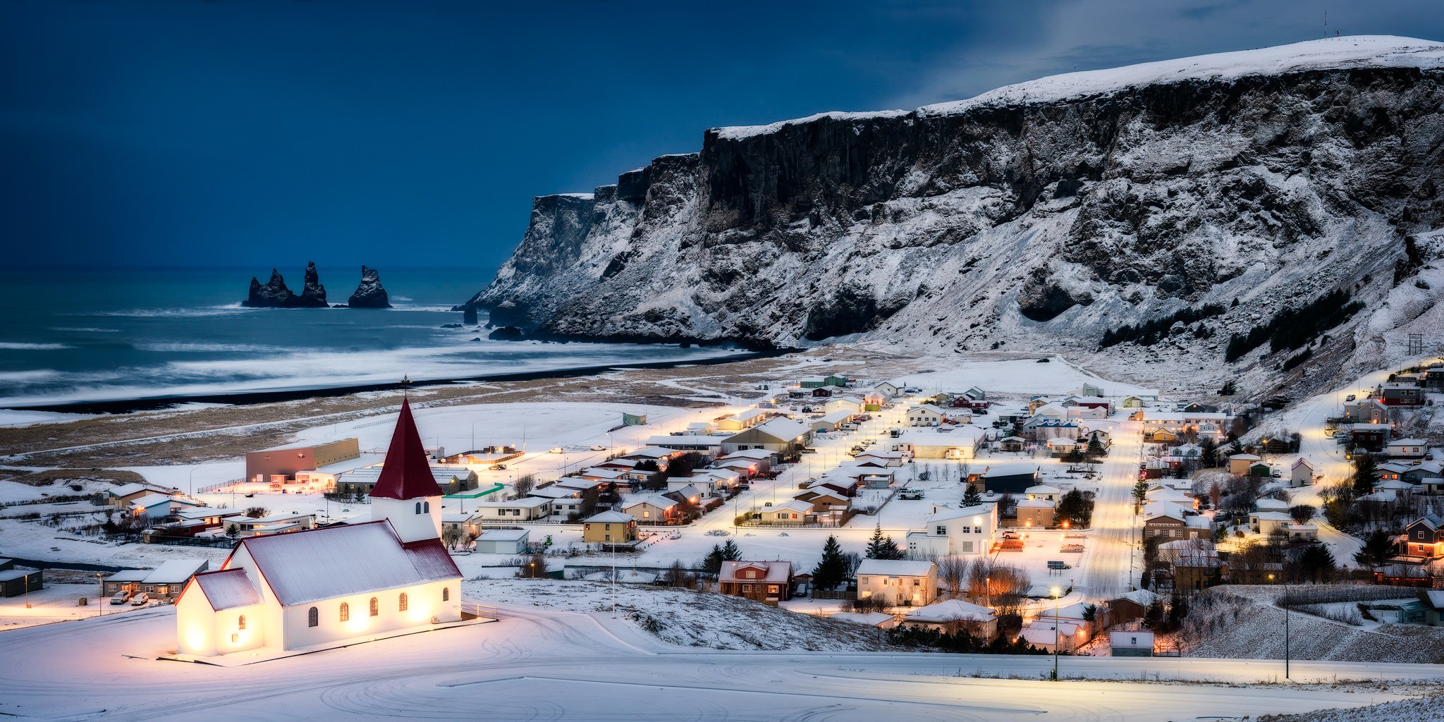 Vík í Mýrdal IJsland Foto door Nico Trinkhaus