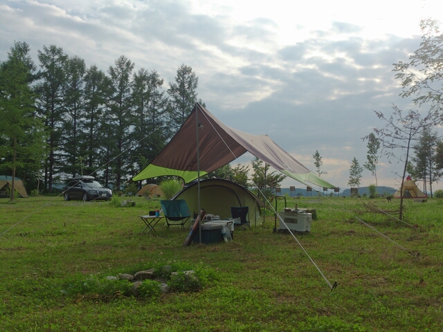 新規オープンのキャンプ場でキャンプファイヤー！ 炭火に魅せられて