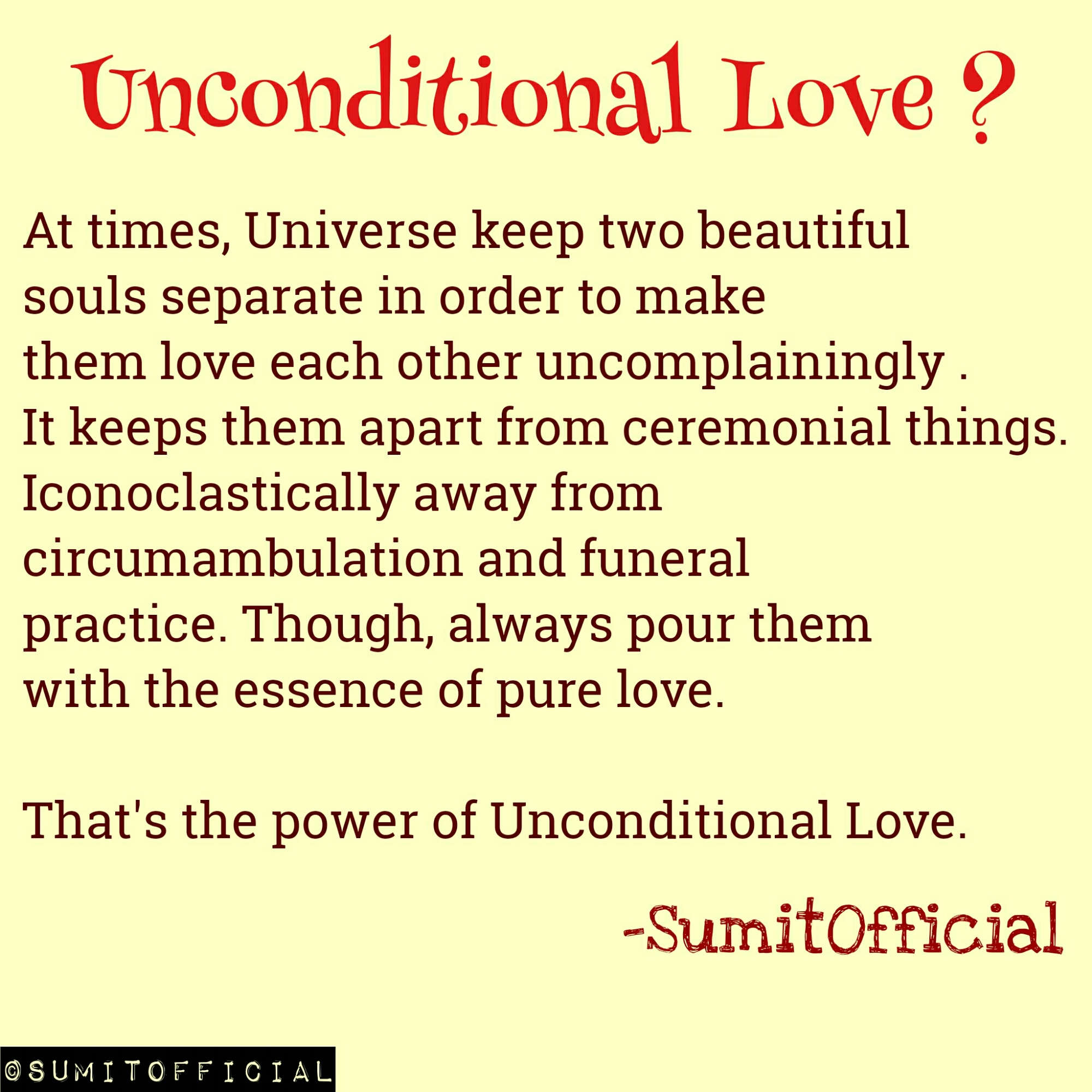pure love unconditional love quotes What 'Exactly' Is Unconditional Love? – Sumitofficial's Blog