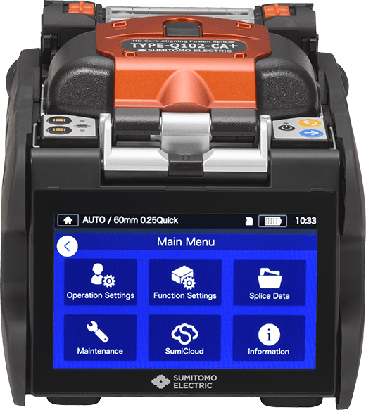 Fiber Optic Fusion Splicer Rental Program Sumitomo Fusion Splicers