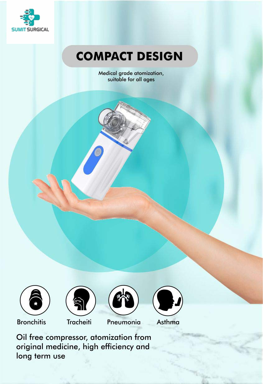 Sumit Surgical All In 1 Portable Ultrasonic Nebulization Steamer