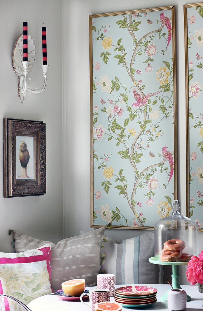 Framed Wallpaper Panels Summer Adams