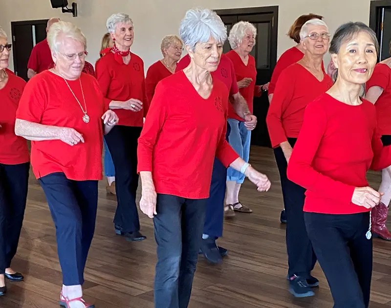 Senior Community Line Dancing Summerfield Civic Association Tigard, OR