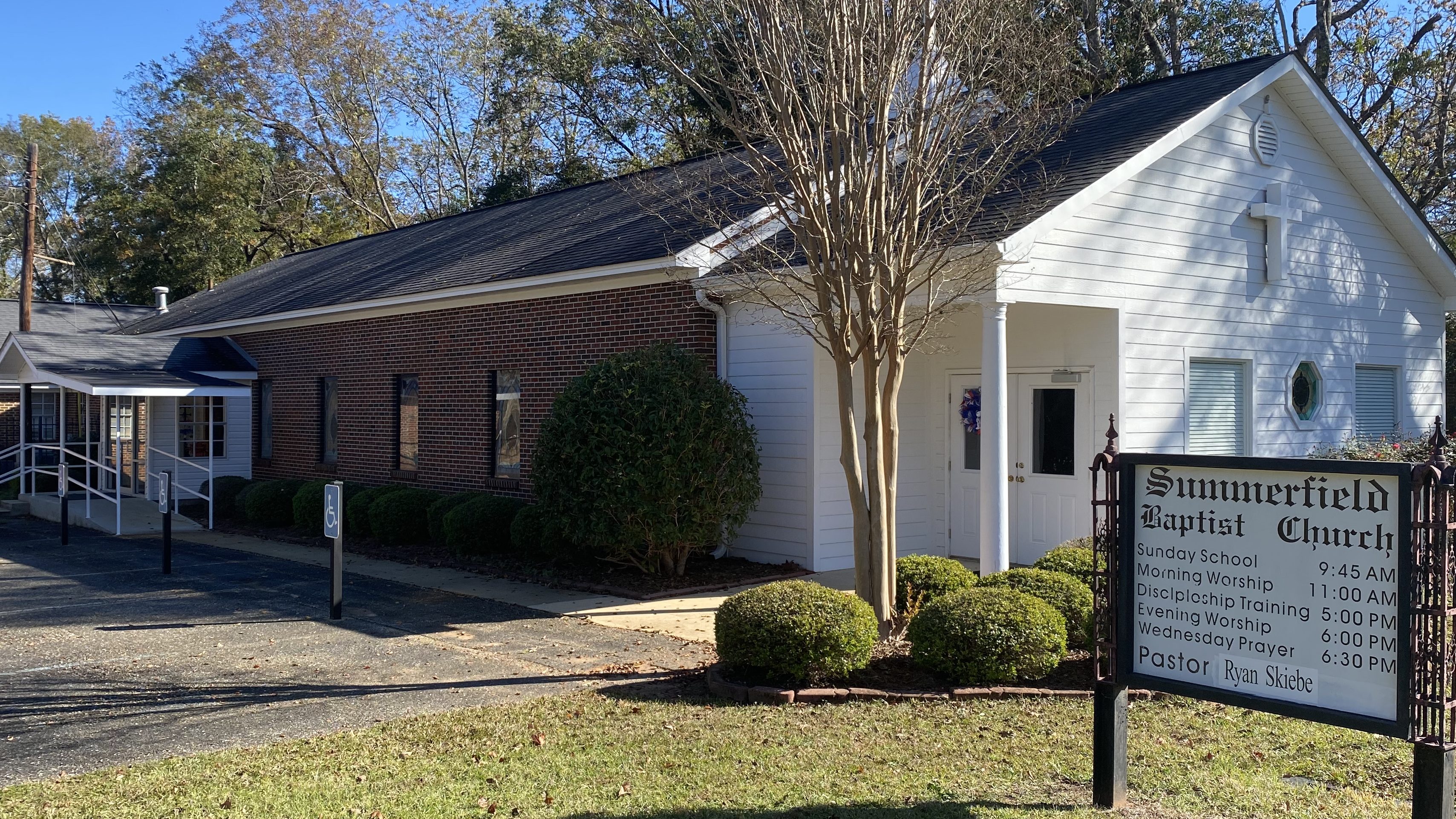 About Us Summerfield Baptist Church