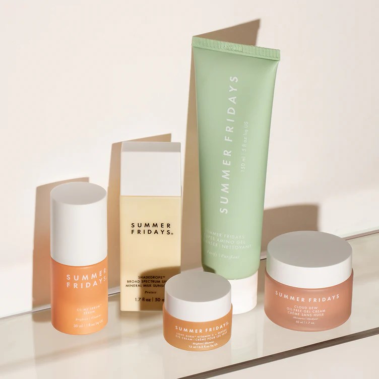 Morning Skincare Routine Summer Fridays