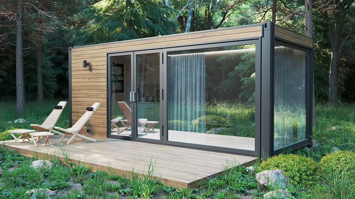 Ecofriendly Tiny House Bliss 13.2m² / 6 x 2.5 m Summer House 24
