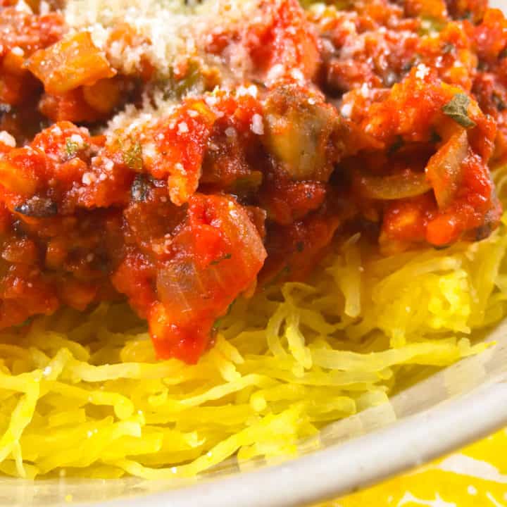 Tempeh Bolognese Sauce Recipe (Vegan, Low Carb, Low Calorie)