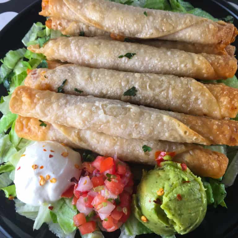 Frozen Flautas in Air Fryer (Taquitos Recipe + VIDEO!)