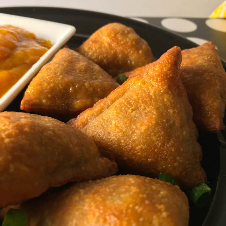 Air Fryer Samosas (Recipe + VIDEO!) Summer Yule Nutrition