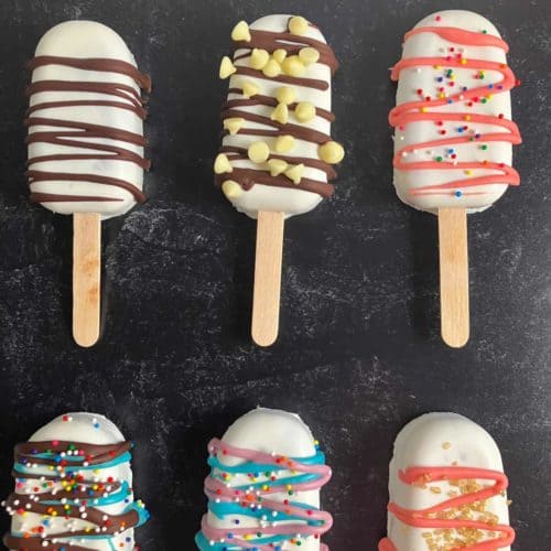 Cakesicles Cake Pops (Cake Popsicles Recipe)