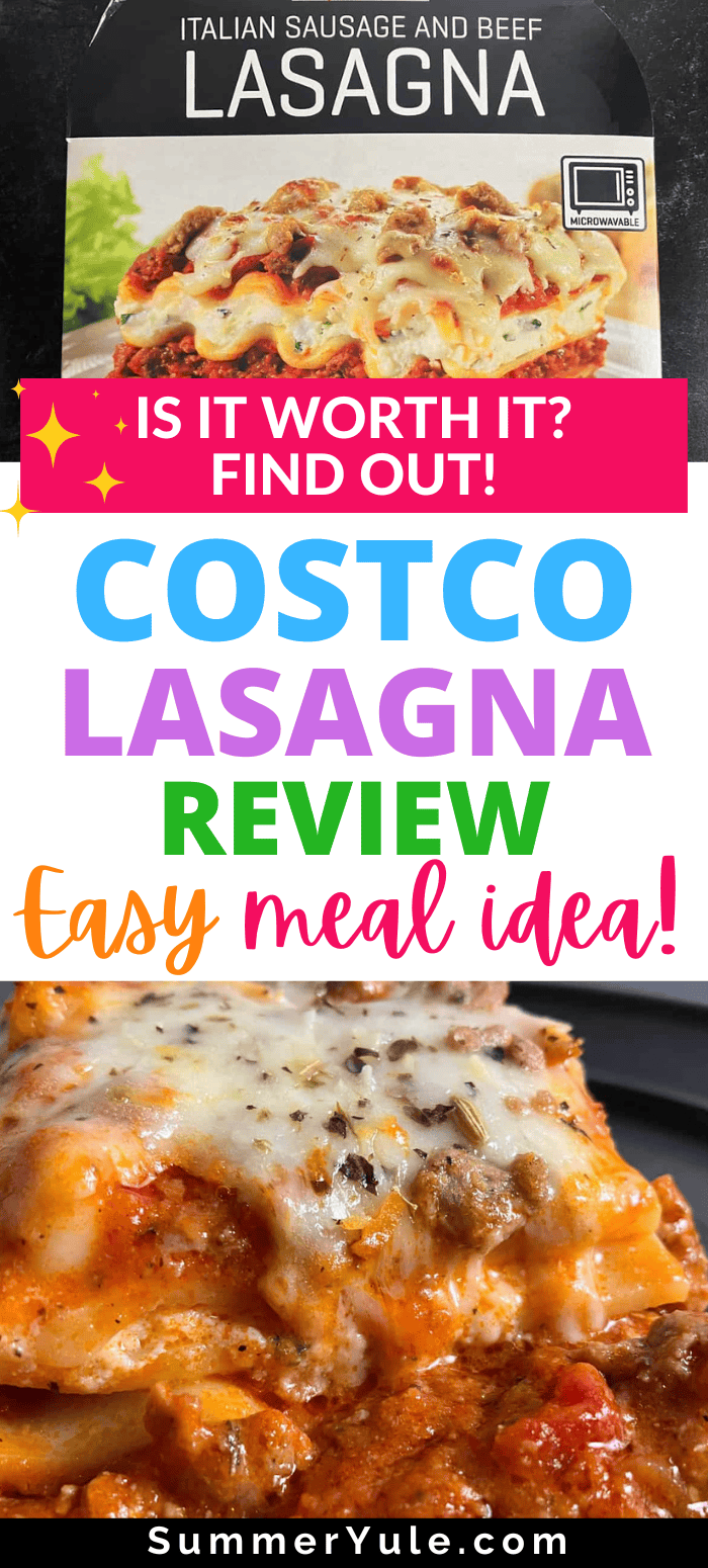 Costco Lasagna (Costco Frozen Lasagna Instructions, Price, more)