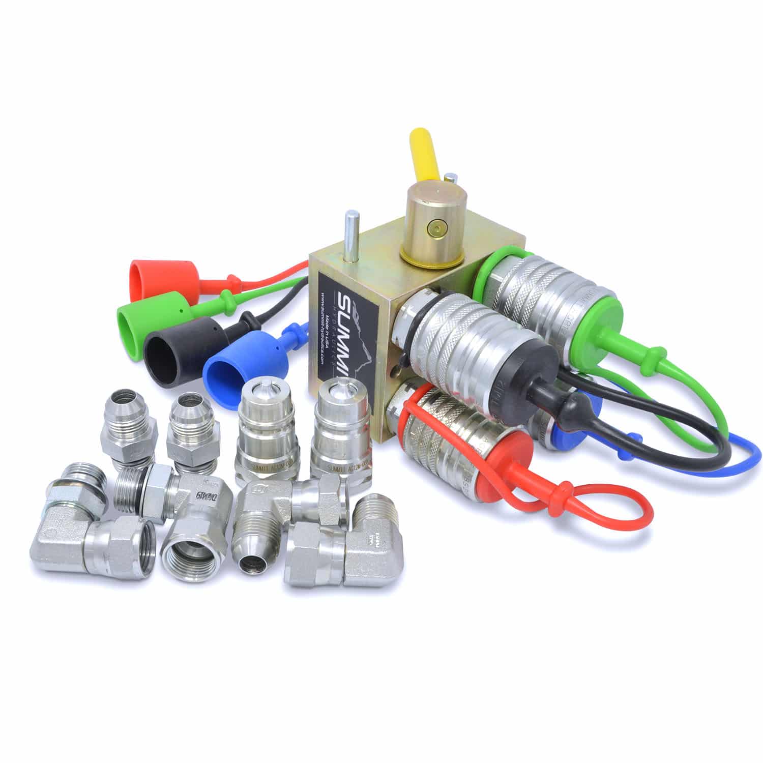 Manual Hydraulic Multiplier, SCV Splitter / Diverter Valve Kit with