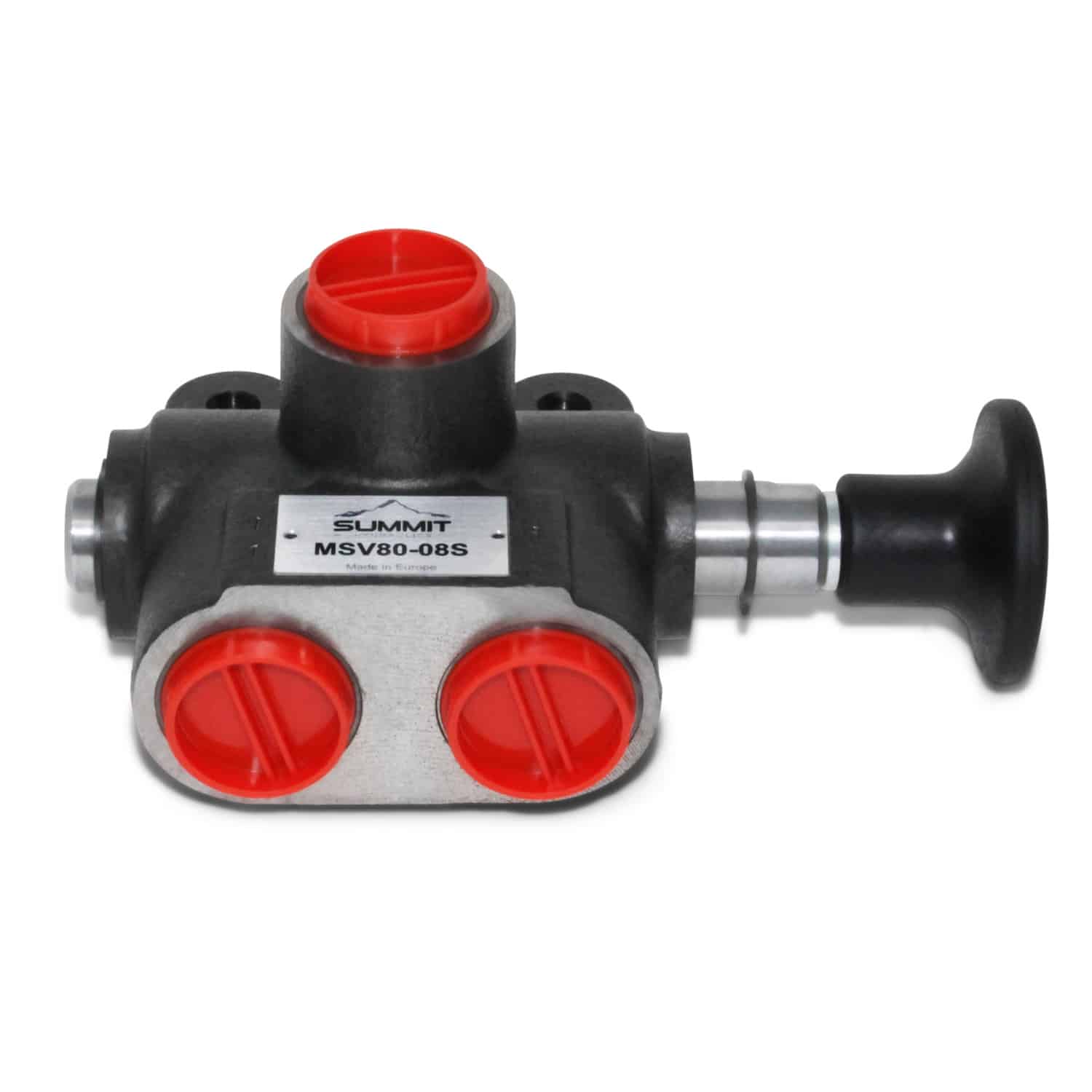 Manual Hydraulic Selector Valve, 3Way, 2 Position, 21 GPM, 8 SAE Ports