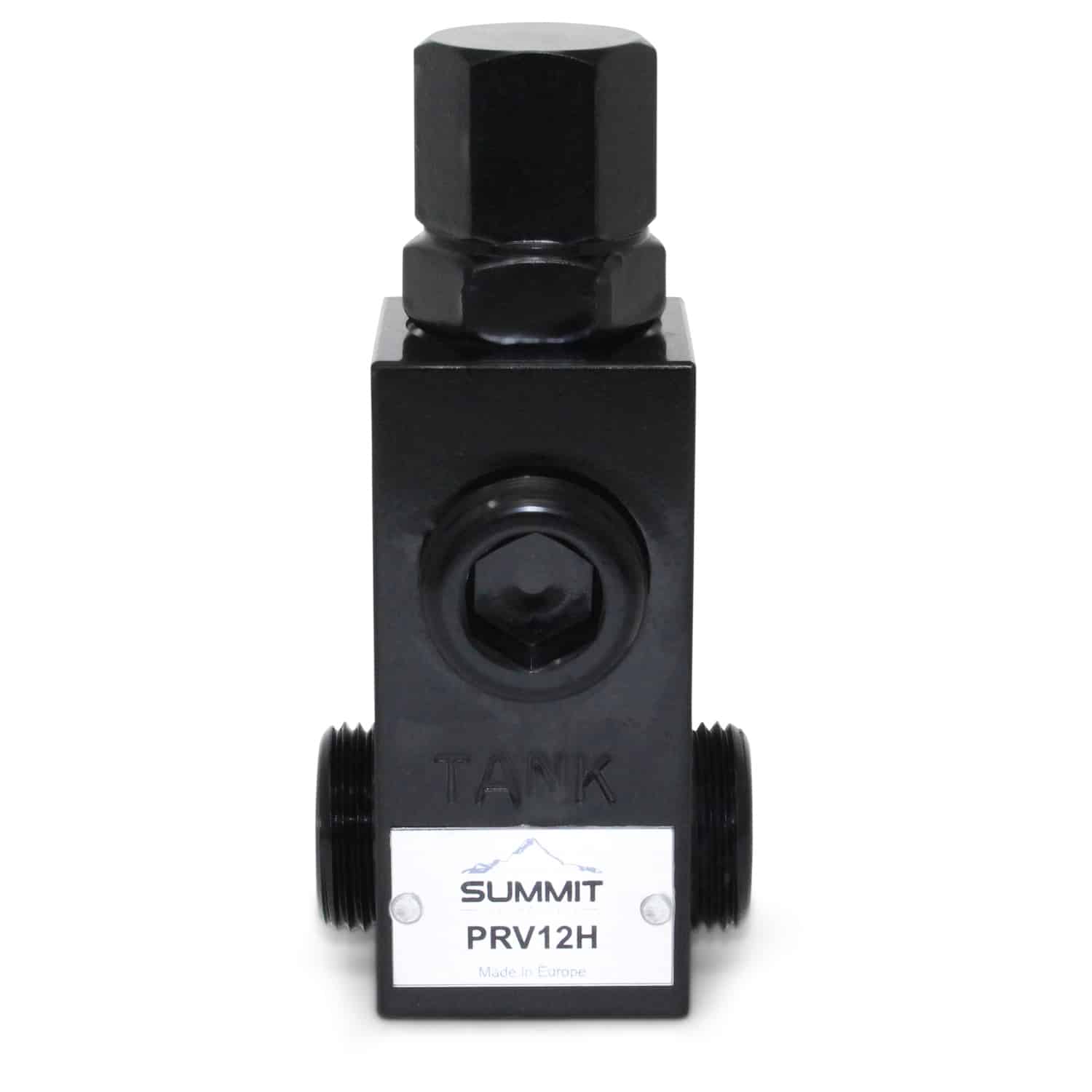 Adjustable High Pressure Relief Valve, 20 GPM, 2500 PSI, 3/4” NPT