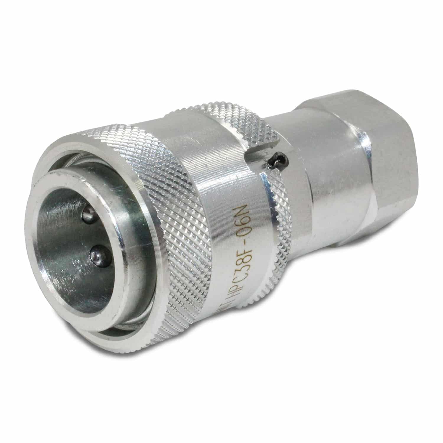 3/8” 10,000 PSI High Pressure Quick Disconnect Female Coupler, TC371 FD35