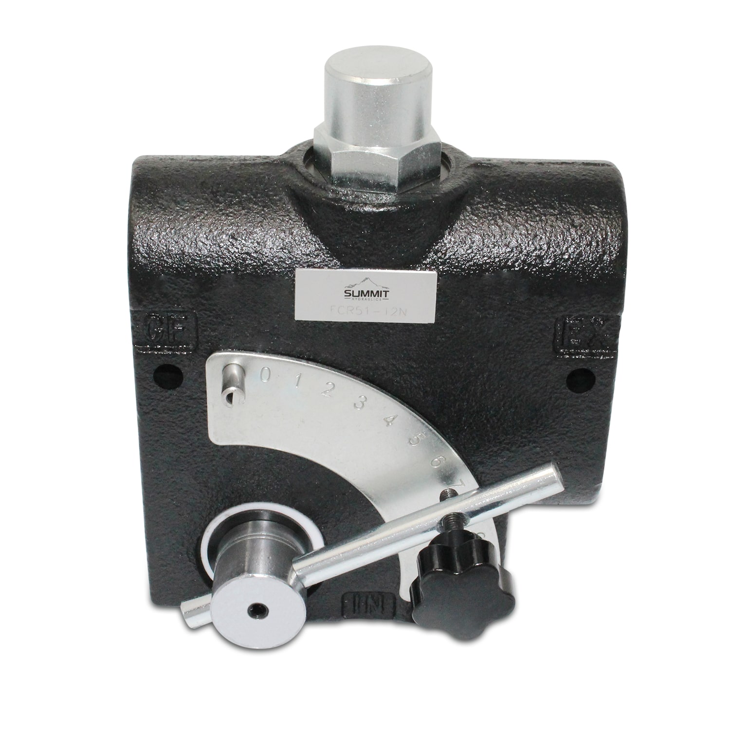 Hydraulic Adjustable Variable Flow Control Valve w/ Relief, 030 GPM, 3