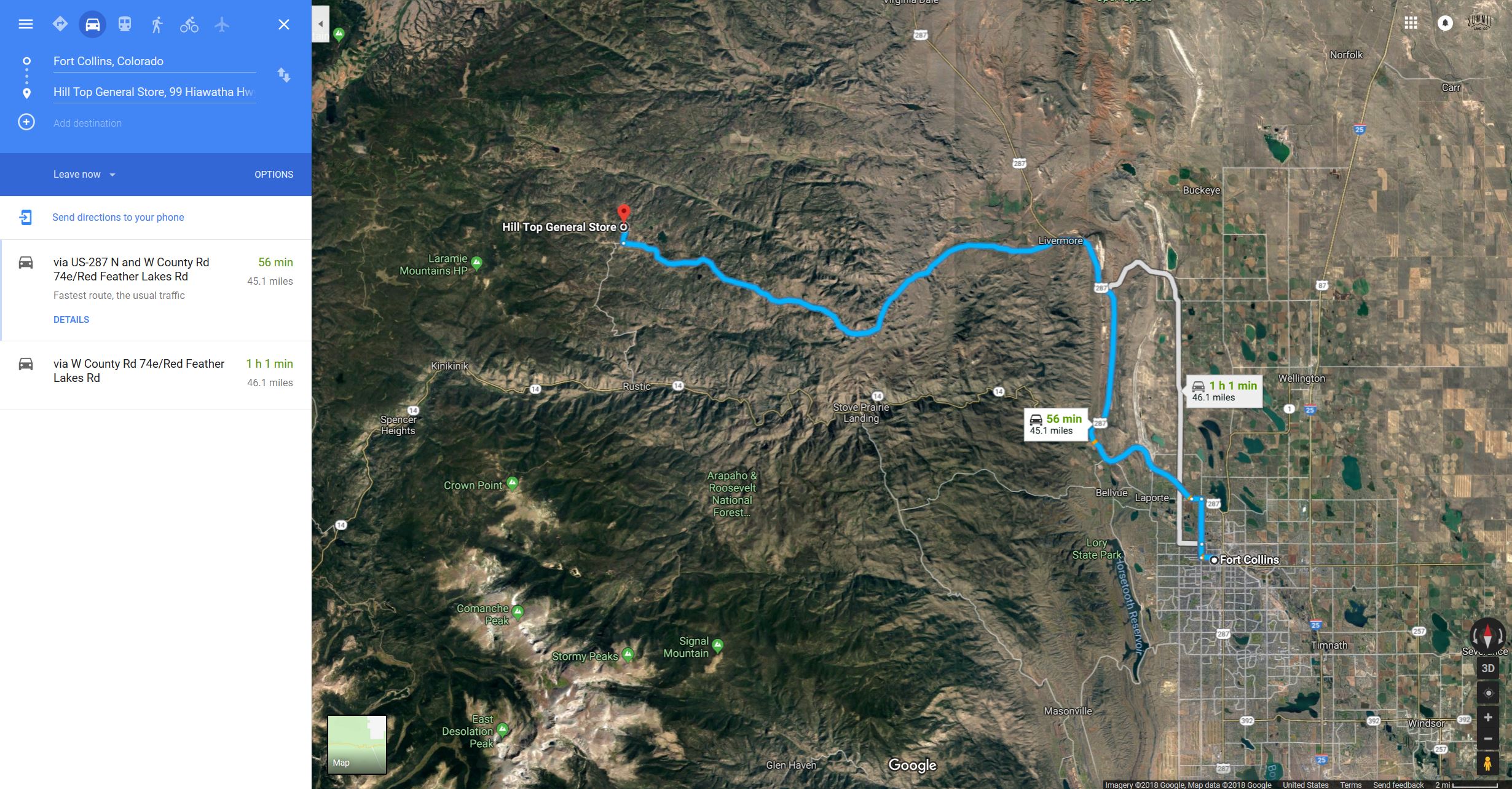 SOLD Dual Lots at Lake Nokomis Red Feather Lakes CO .24 Acres