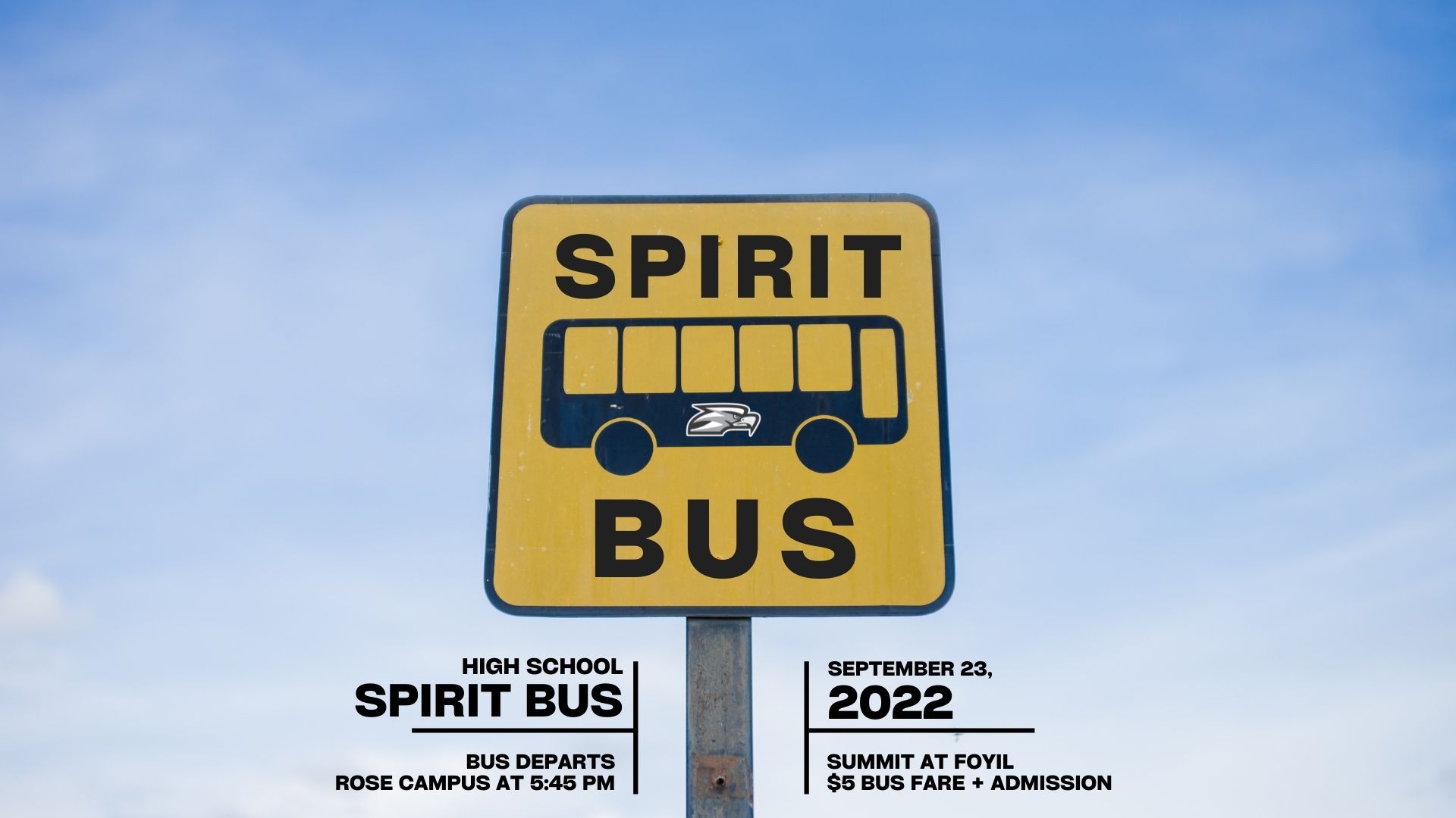 Spirit Bus to Foyil Summit Christian Academy