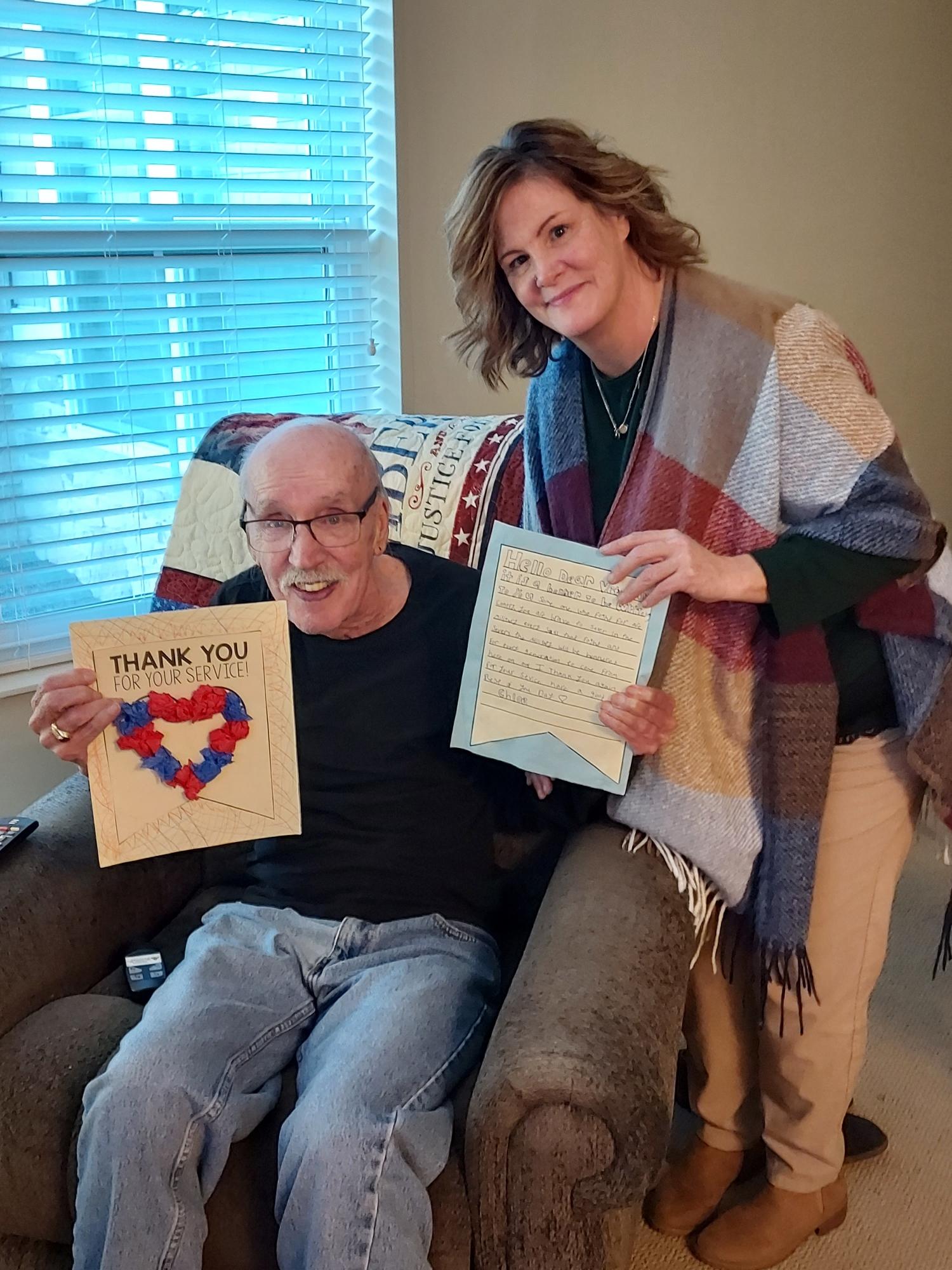 Akron Secondary Students Honor Local Military Veterans with Messages of