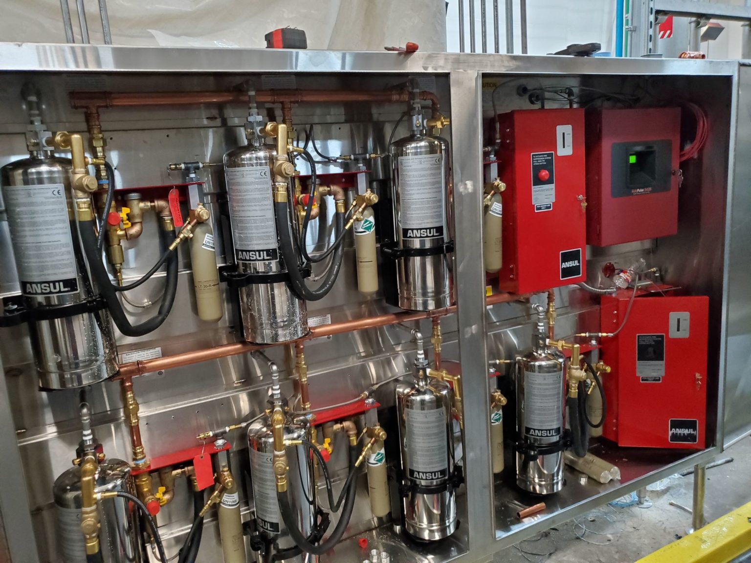 Food Manufacturer Fire Suppression Installation Texas Summit Fire & Security