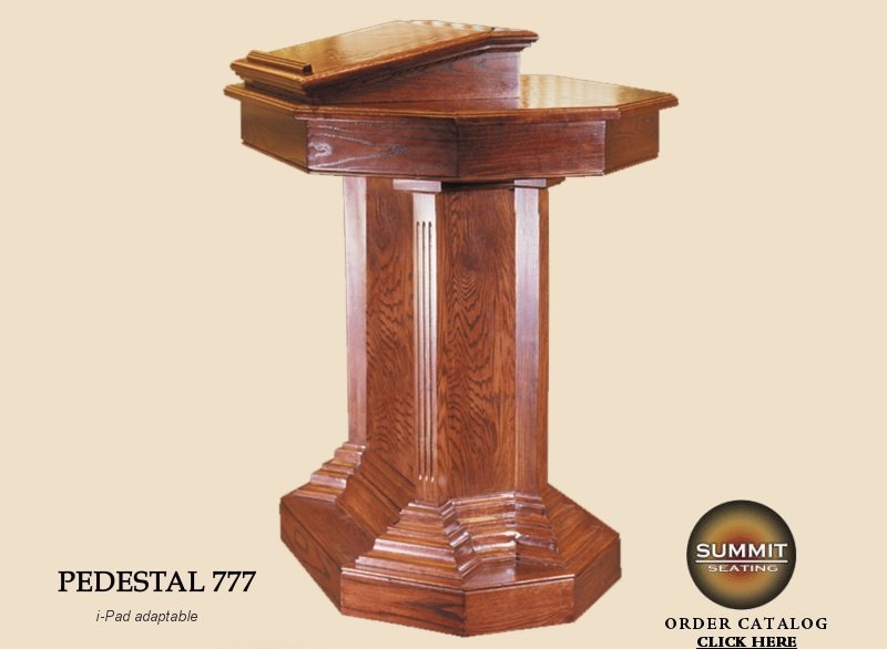 wood pulpits for churches Summit Seating For Church Pulpits, Pews