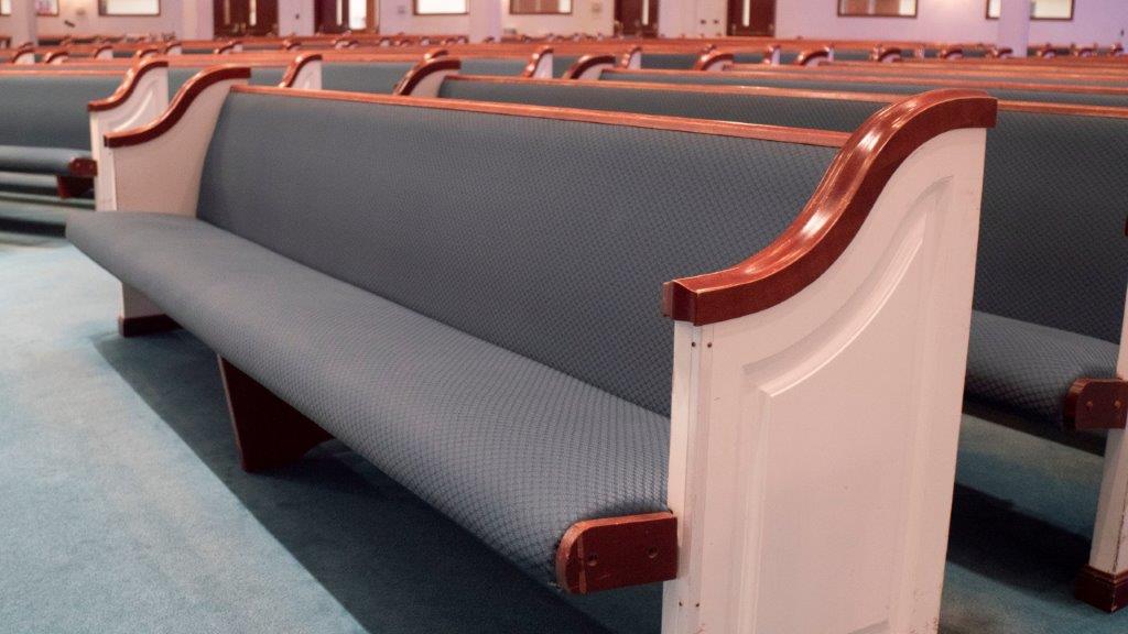 Used Pews for Sale by a church. Free Listings Summit Seating For