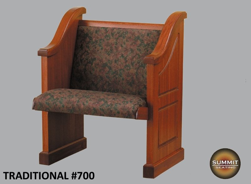 Church Pews, Wood Pews, Church Pew Styles and Pew Ends, Summit Seating, GA Summit Seating For