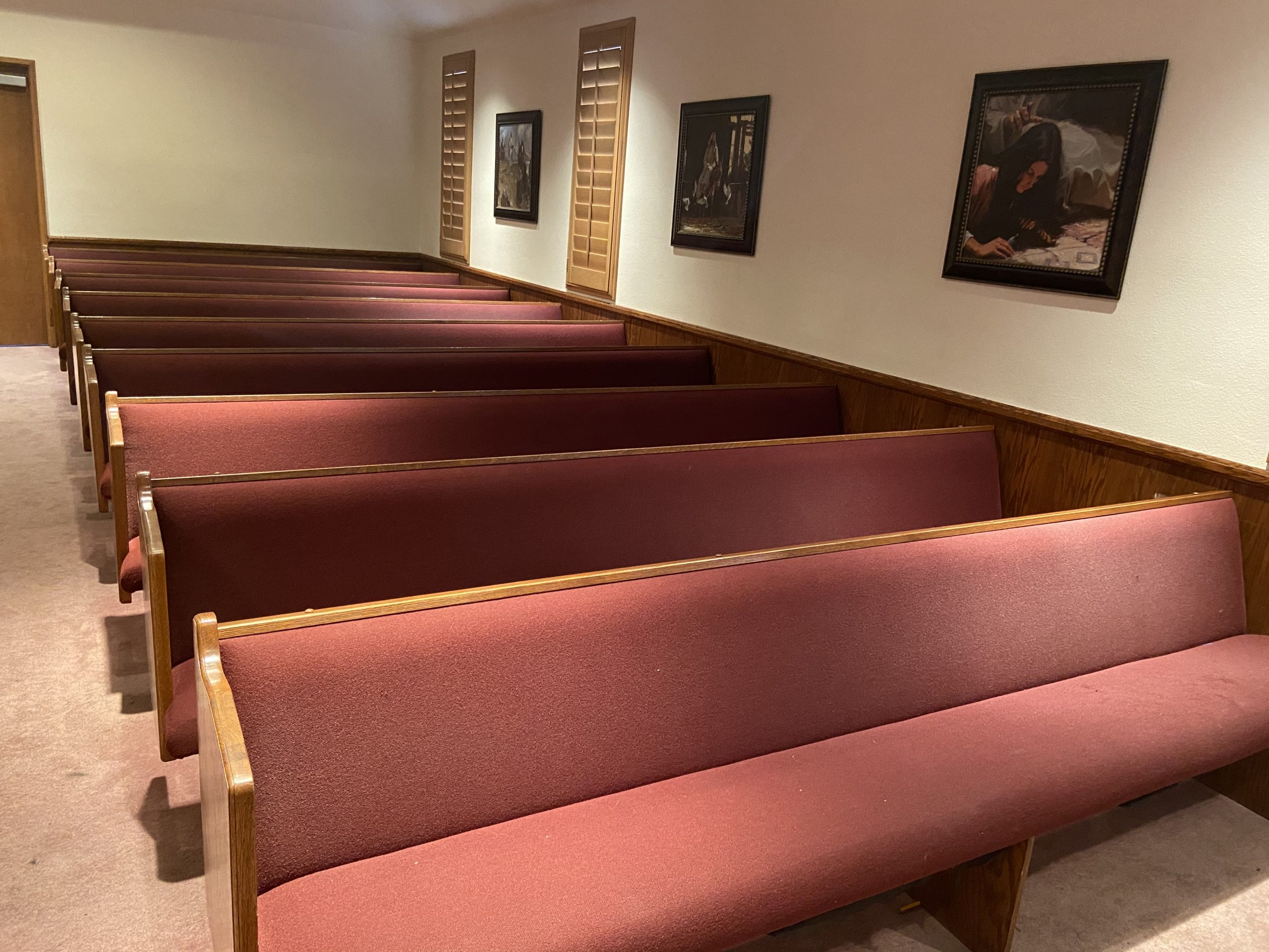 Used Pews for Sale by a church. Free Listings Summit Seating For