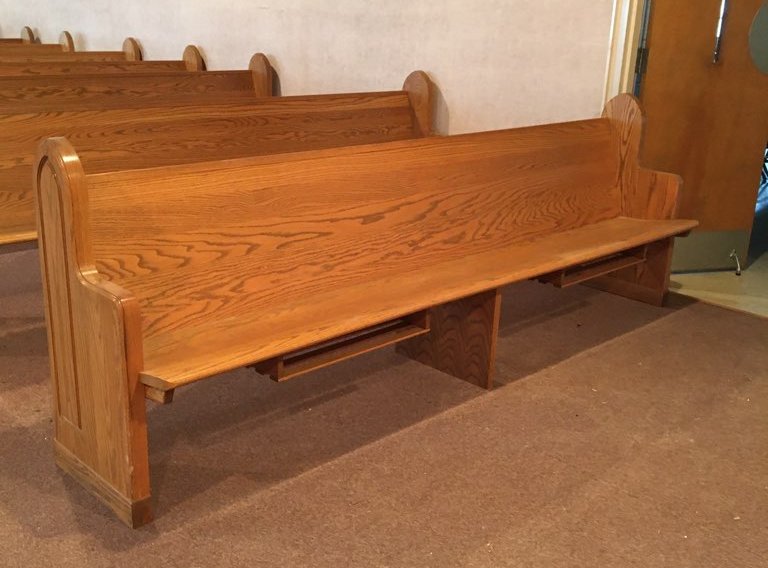 Used Pews for Sale by a church. Free Listings Summit Seating For