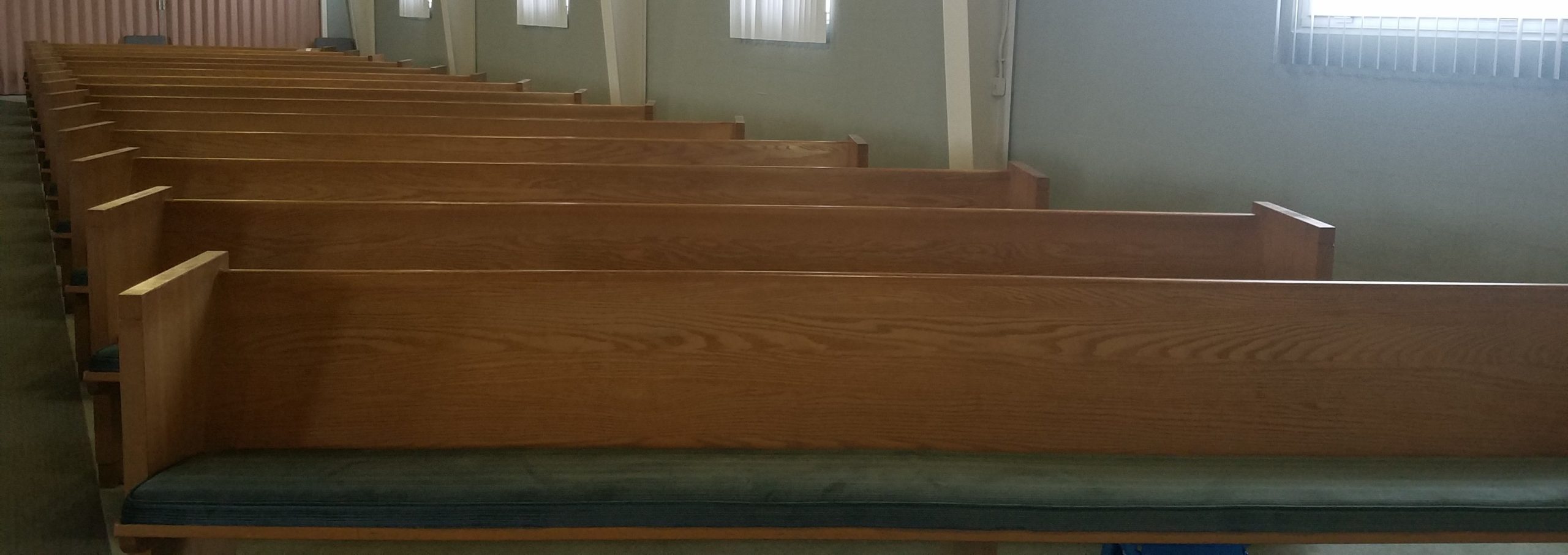 Used Pews for Sale by a church. Free Listings Summit Seating For