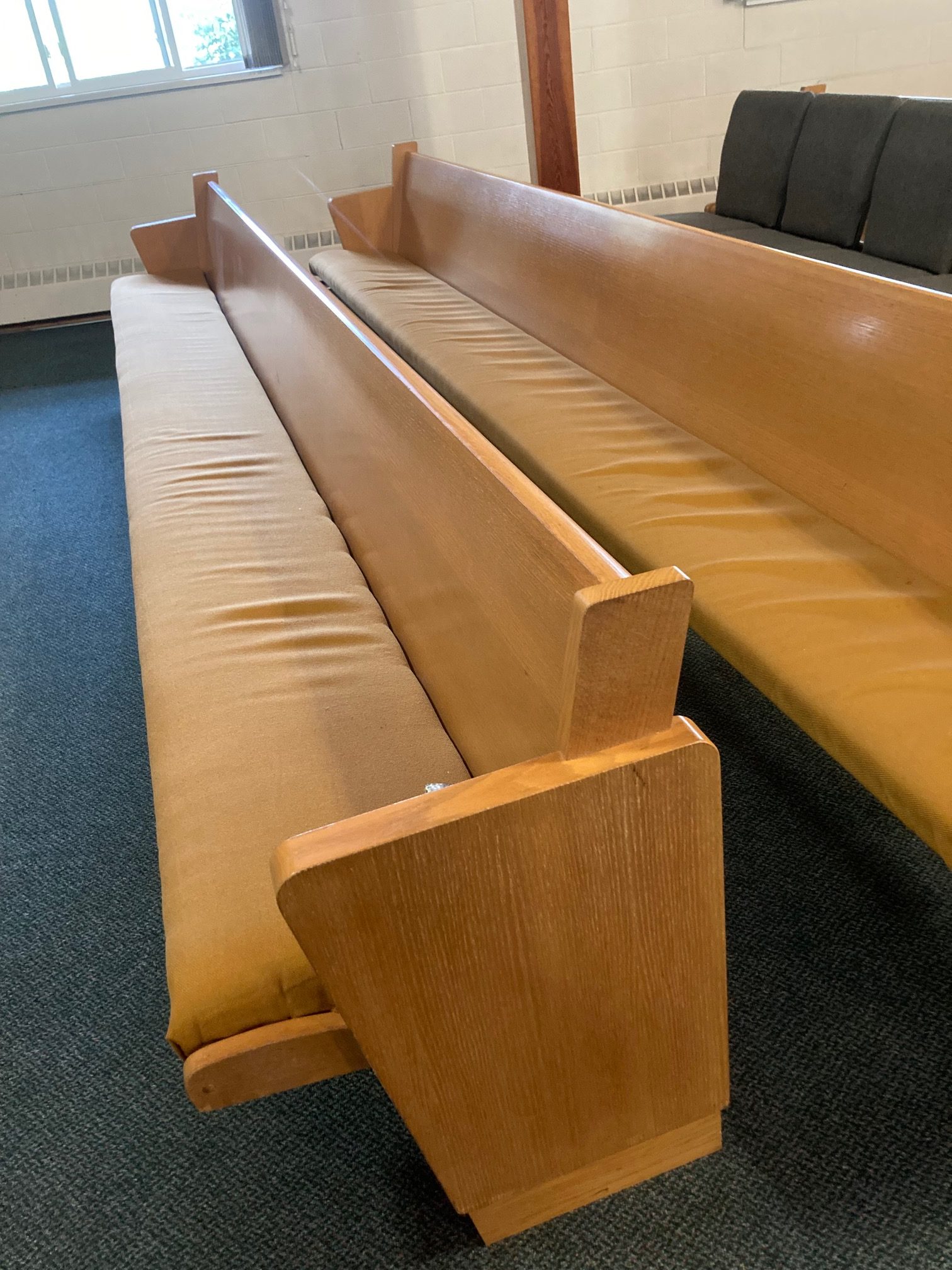 Used Pews for Sale by a church. Free Listings Summit Seating For