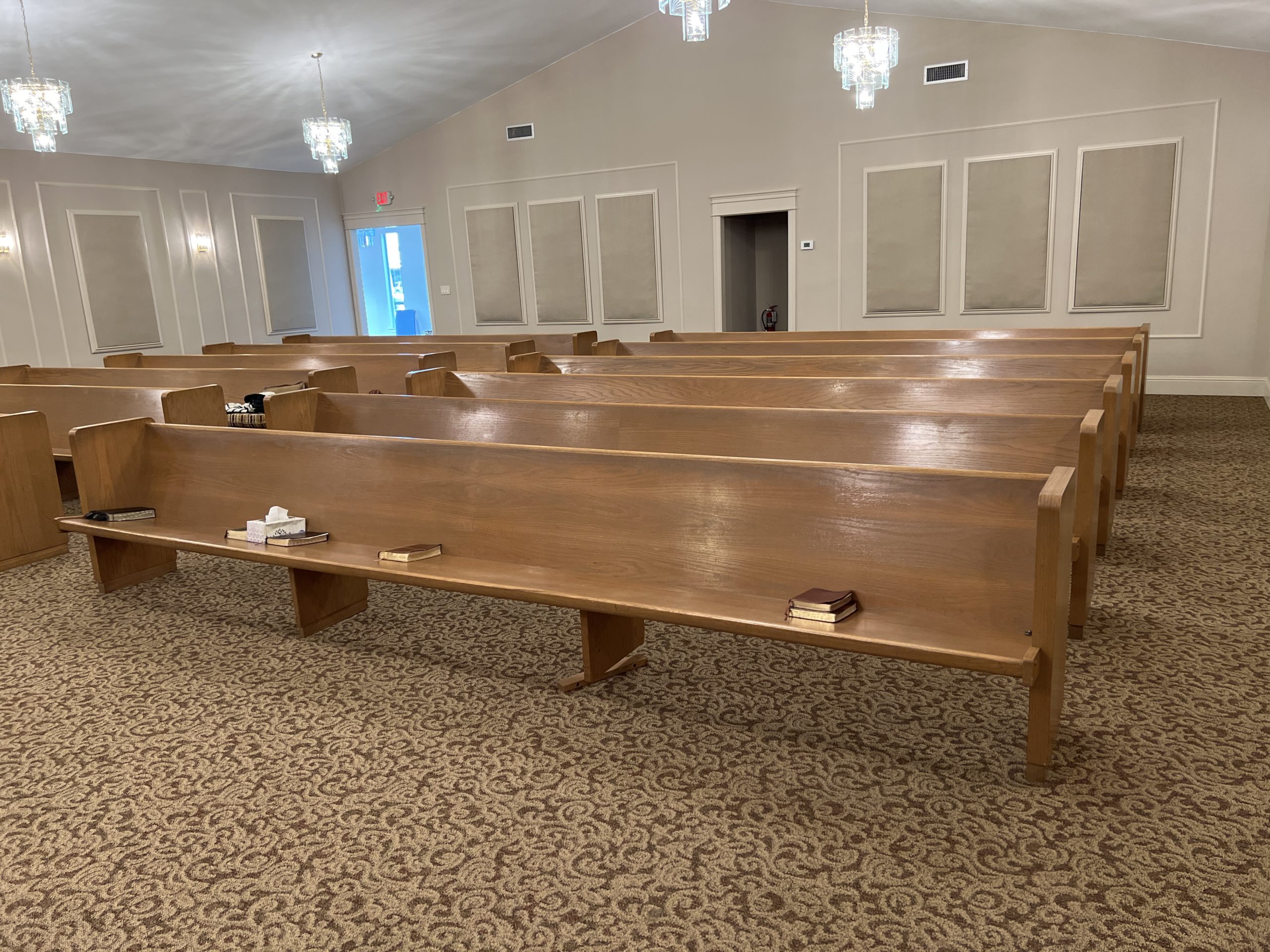 Apostolic (1) Summit Seating For Church Pulpits, Pews, Clergy Chairs